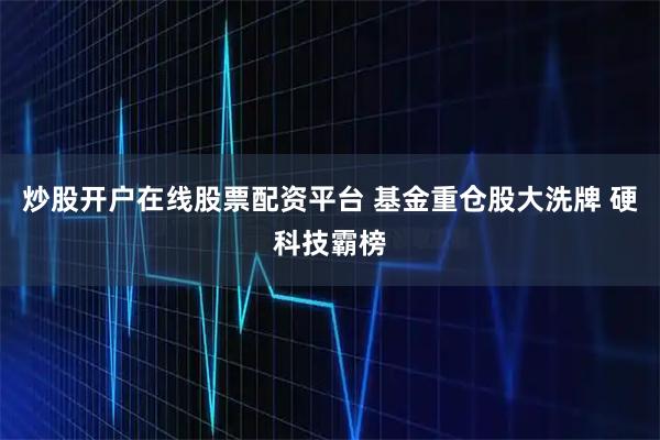 炒股开户在线股票配资平台 基金重仓股大洗牌 硬科技霸榜